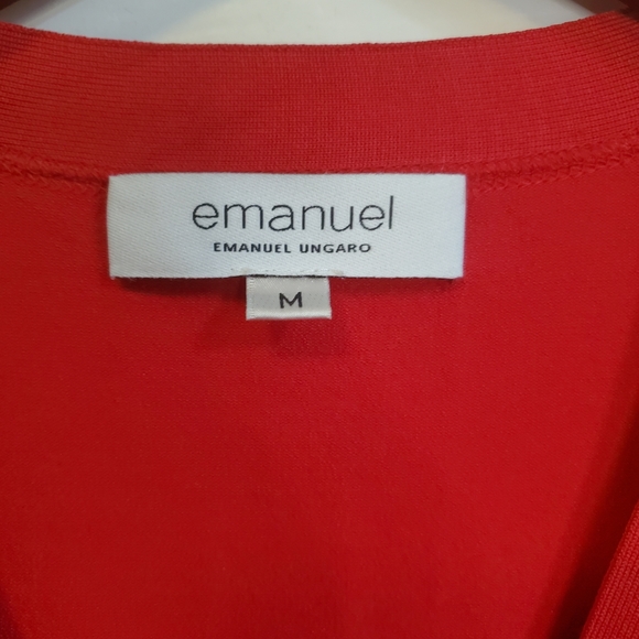 EUC Emauel Ungaro Silk Blend Button Up Cardigan - Picture 9 of 11